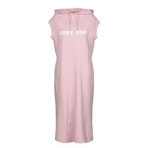 Department 5 pink ankle length hooded dress S